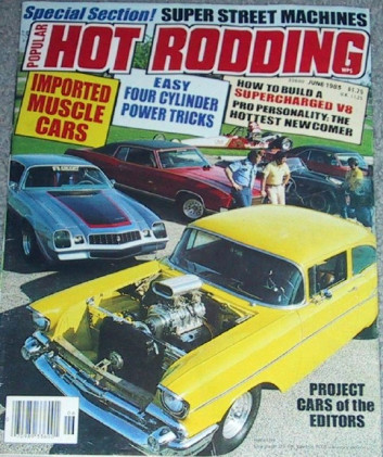 POPULAR HOT RODDING 1983 JUNE - HEMI/COBRA, CUDA